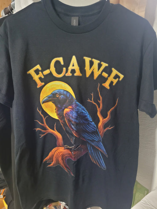 F Off Crow Short Sleeve Tee F-CAW-F