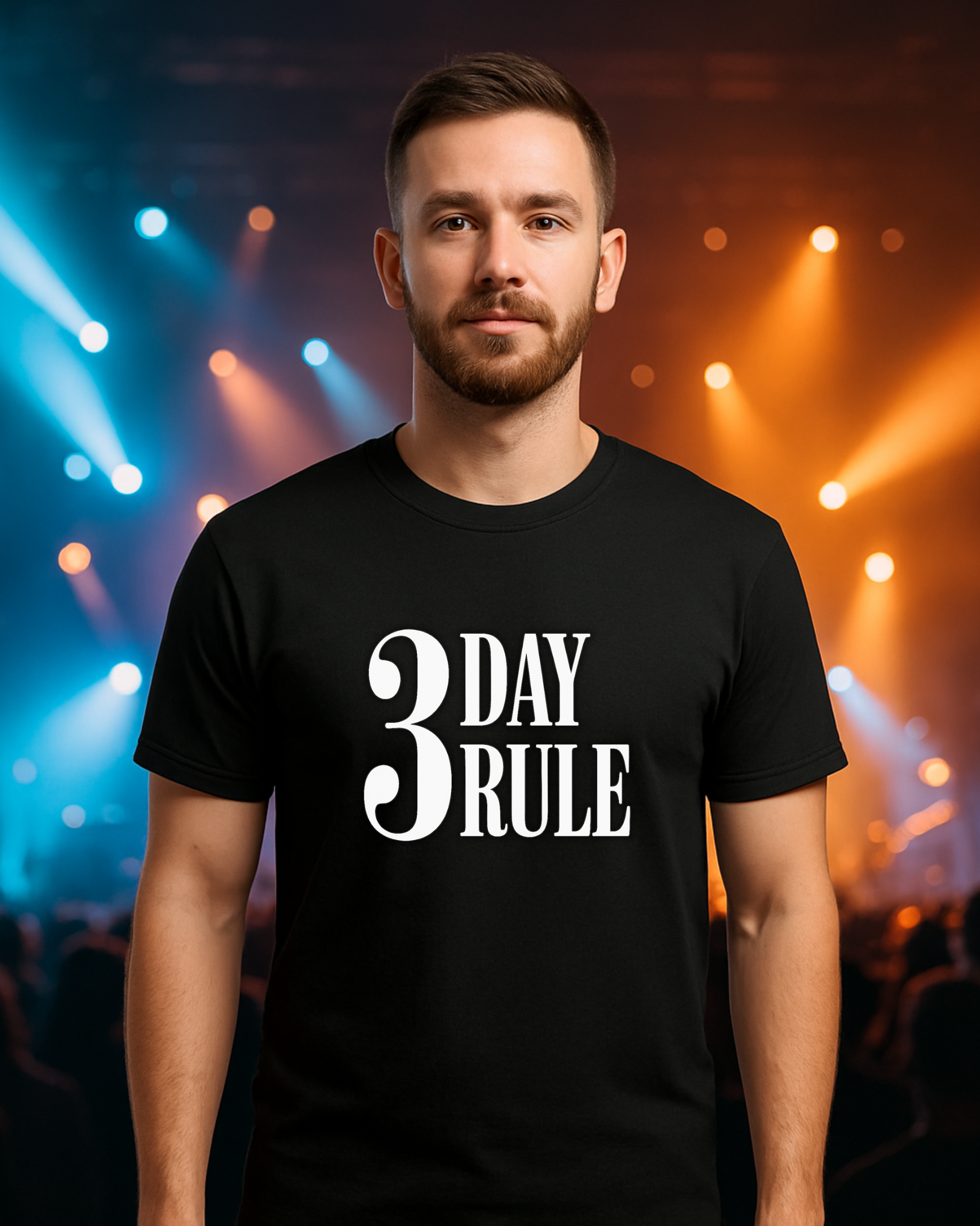 Official 3 Day Rule Logo Tee